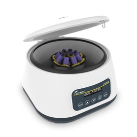 LAB FISH Digital PRP Benchtop Centrifuge Machine 2ml~5ml/10ml/15ml Lab Test Tubes 500-4000RPM Max1717xg