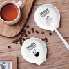 Frcctre 4 Pack Ceramic Spoon Rest for Stove Top, 3.5