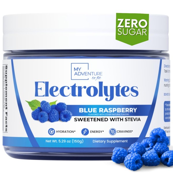 My Adventure to Fit Zero Sugar - Blue Raspberry Electrolytes