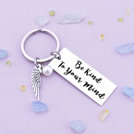 Iweca Stocking Stuffer for Teen Boys Men Women Girls for Her Him 2023 Senior High School Master Nurse Medical Students for Senior Students Brave Key Chain Accessory for Daughter Son PhD Degree