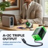 Unbranded 3-in-1 GaN Charger With Expandable 67W Maximum Fast Charging