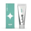 Live Orals Whitening Toothpaste 80g - Fluoride-Free Stain Removal, Strengthens