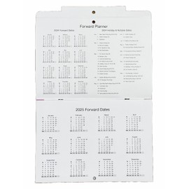 2025 A3 Monthly Family Planner 5 Columns Month to View Calendar Organiser - Butterfly