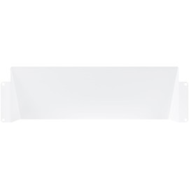 Vent Systems 10" x 3" Inch Vent Cover - Galvanized Steel Dryer Vent Cover/Deflector - White Exhaust Vent Guard for Indoor/Outdoor/Wall/RVs/Trailer - Air Vent Hood - Ventilation System Protection