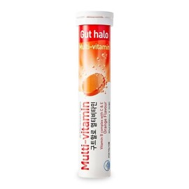 Daily One 구트할로 멀티비타민 오렌지맛 발포 비타민 4000mg X 20정 1통..[32661051] Guthalo Multivitamin Orange Flavor Effervescent Vitamin 4000mg X 20 Tablets 1 Pack