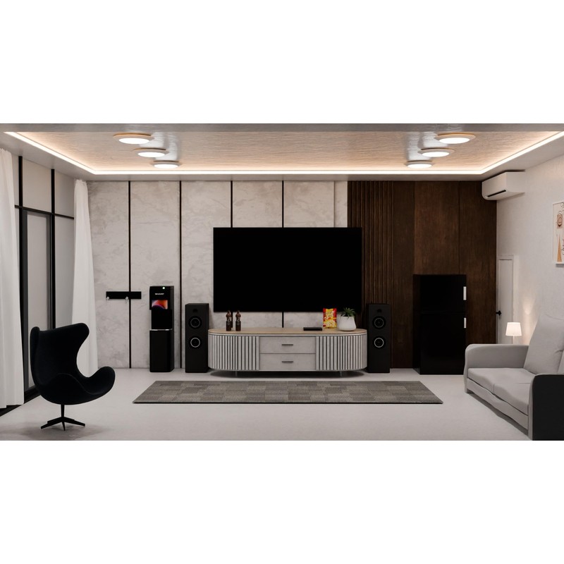 Lunabode LED 7.5" Flush Mount Ceiling Light Fixtures | Round