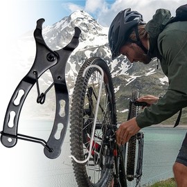YUEMING Bicycle Chain Splitter, Bicycle Chain Pliers Bike Tensioner Chain Pliers Bicycle Chain Tool Portable Bicycle Chain Pliers with Chain Hook for Road Bike Sports Bike Bicycle Mountain Bike
