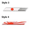 Metal Flag Car Sticker Decal Decoration Bumper Body (Number 4)