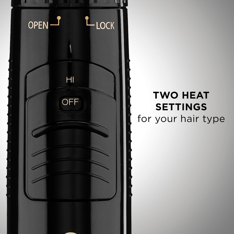 Conair 2-in-1 Hot Air Curling Combo, Includes 1.5-inch Curl Brush