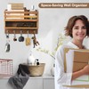 KERESUEDO Mail and Key Organizer for Wall – Key Holder