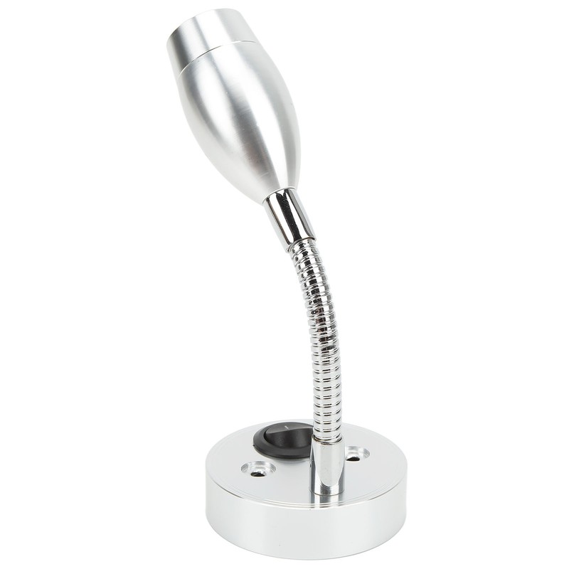 RV LED Light 12‑24V Boat Bedside Reading Lamp Adjustable Wall