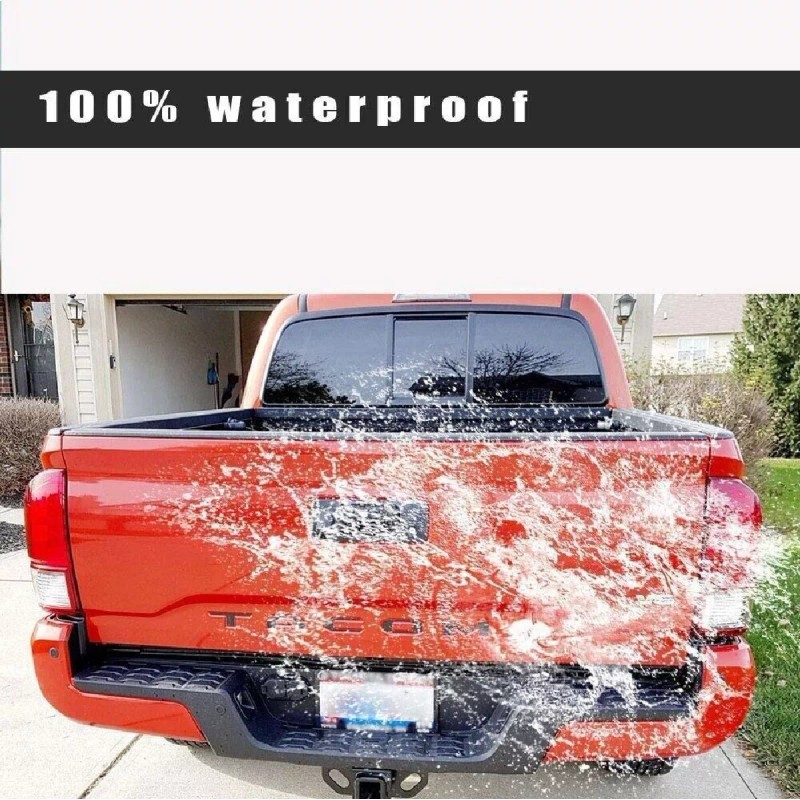 Toyota 3D Raised Tailgate Insert Letters fits 2016-2021 Toyota Tacoma