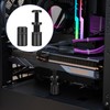 Teaaha Graphics Card Support Height Adjustable Graphics Card Holder Black