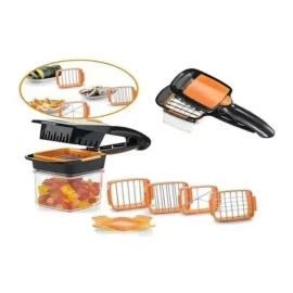 Total Supplier Cortador Rallador De Frutas Verduras Multiusos Quick 5 En 1