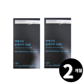 Living Factory H Partner Yeo Esther Black Maca 1500 60 tablets, 2 units / 여에스더 블랙마카 1500 60정, 2개