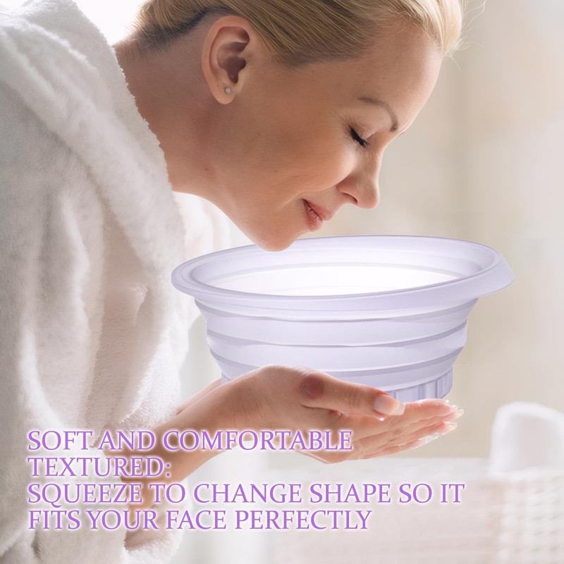 Xorim Face Bowl for Ice, Face Ice Bath Bowl, with