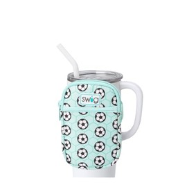 Swig Life Mega Mug Pouch, Water Bottle Bag with Adjustable Strap, Water Bottle Fanny Pack with Zippered Phone Pocket, Tumbler Accessories (Side Kick)