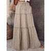 Happy Sailed Womens Maxi Skirt Retro Boho Style Vacation Outfits
