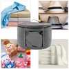 Foldable Hat Storage Box, Round Hat Storage Hat Box with