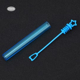 Bubble Solution Containers, 20Pack Refillable Tubes with Leak Proof Valves Design for Wedding Reception Decor Event Planning Supplies Professional Party Favors Empty Soap