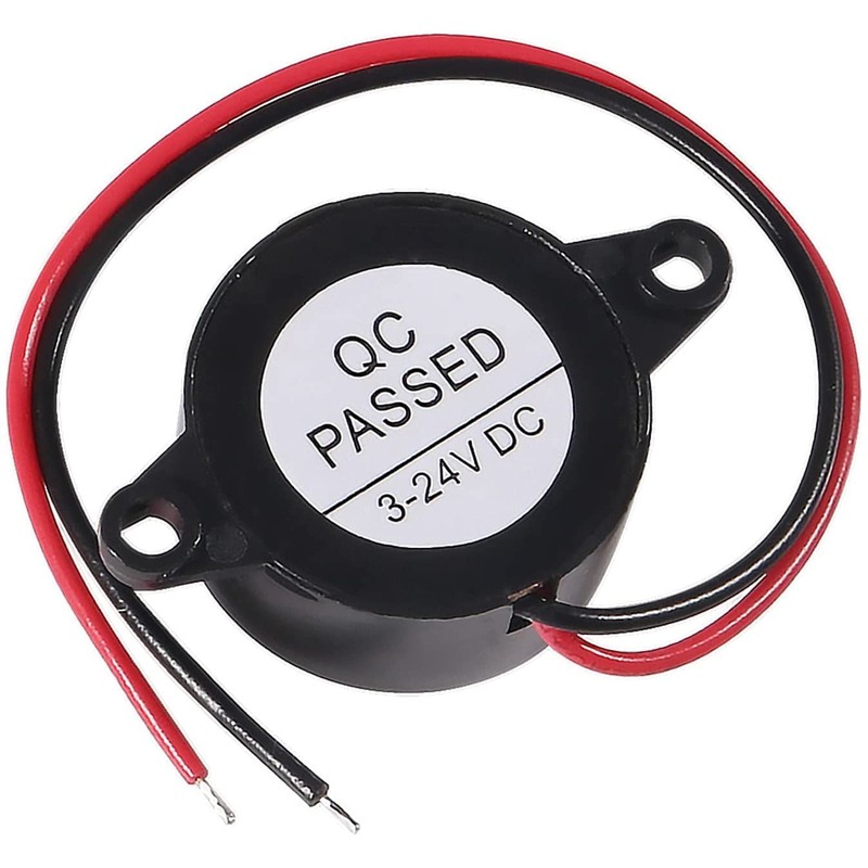 RUNCCI-YUN 15Pcs DC3V-24V Buzzer,Piezo Electronic Buzzer Tone Alarm Active Electronic