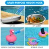 TidyMister Pool Brush Set - 20’’ 2-in-1 Detachable Round Brush