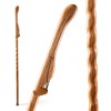 Brazos Handcrafted Solid Wood Walking Stick Lightweight Hiking Pole with