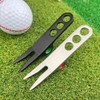 Alnicov 2-Piece Golf Ball Forks Pivot Turf Repair Tool Essential