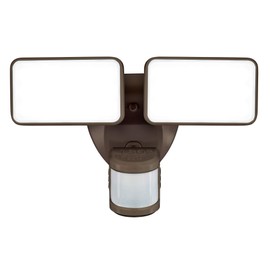 Heath/Zenith HZ-5835-BZ-H 180 Degree Motion Activated LED Security Light with Link Technology