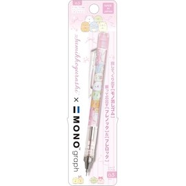 San-X Sumikko Gurashi Monogram Mechanical Pencil, PH24905, Pen Size: H5.8 x 0.4 inches (147 x 11 mm)