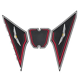 Gas Fuel Tank Lower Center Side Pad Traction Side Fuel Knee Grip Decal Compatible with Honda Goldwing 1800 GL1800 2019-2021 HPNM Audio/Comfort/Navi/XM/ABS