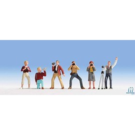 Walthers 949-6077 Photographers Pkg (6) HO Scale