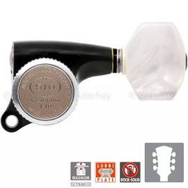 GOTOH NEW Gotoh SGS510Z-P7 MGT L3+R3 Set Mini LOCKING Tuners 1:18 Ratio 3x3 - BLACK