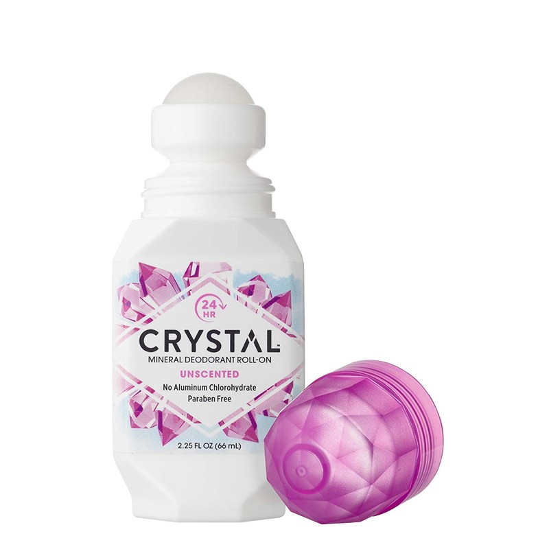 Crystal Body Deodorant Roll-On 2.25 oz (Pack of 12)
