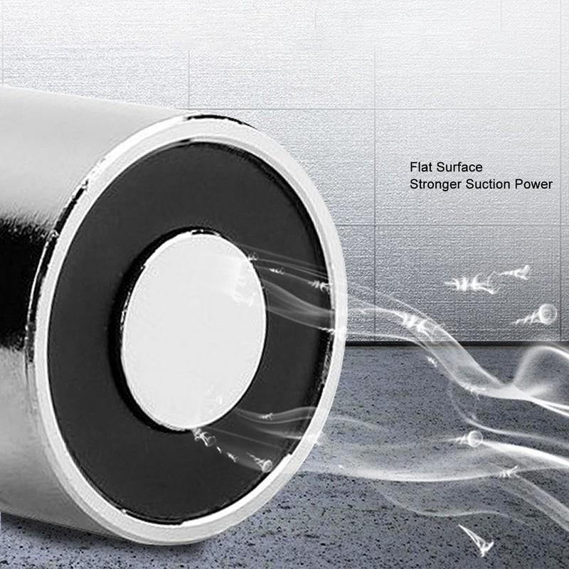 Electromagnet Solenoid Pure Iron Mini Round Suction Cup Electric Lifting