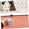 SHINEOFI 4pcs Stainless Steel Drawer Panel Clamps Adjustable Cabinet Installation