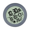 No Punching Suction Cup Clock Home Clock Waterproof Bathroom Washroom
