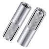 Wensilon(20 pcs) 3/8"-16 Premium Stainless Steel Drop in Anchors Assortment,