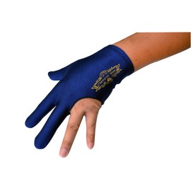 Champion Sport Dark Blue Left Hand Billiards Gloves for Pool Cues - Wear on The Left Hand, 1 Pool Glove