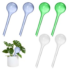 Aoreun Watering Balls for Plants, Pack of 6 Dosed Watering 27.5 x 8 cm Potted Plants Self-Watering Large Plants Watering Balls for Watering Aid Holiday Plant Watering