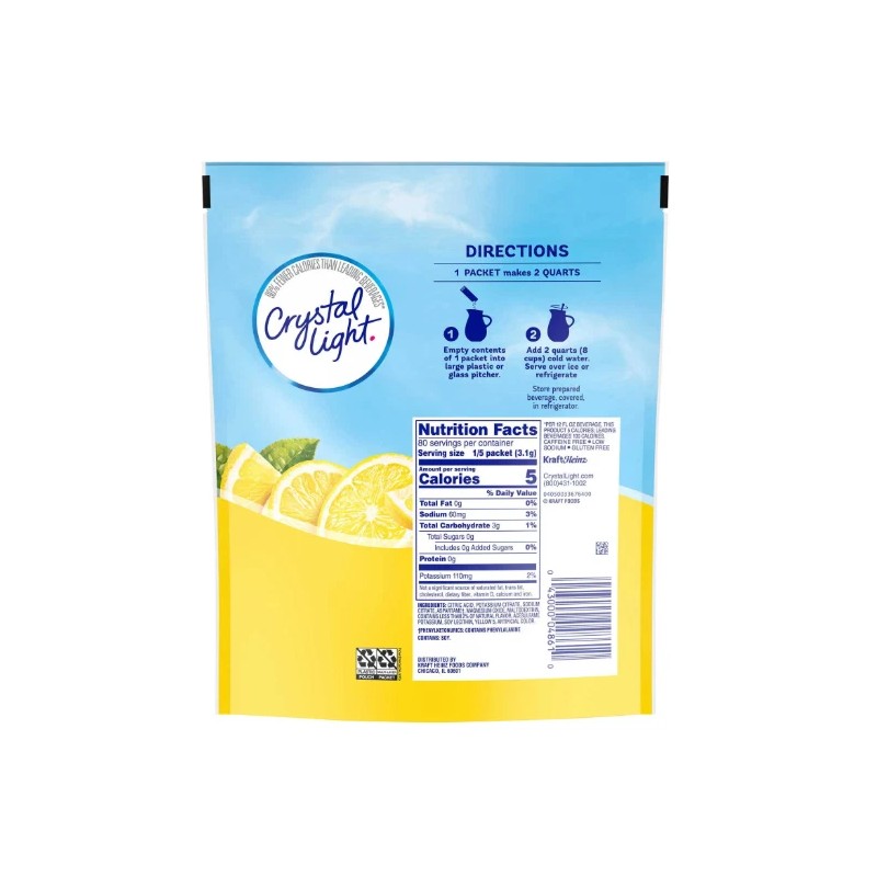 Crystal Light Lemonade Mix 16 pk