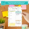 Decorably Daily Planner Pad Detailed - 52 Easy Sheets Daily