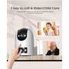 JOOAN Surveillance Camera, Outdoor, Dual Lens, 360° Omnidirectional Surveillance, Supports