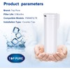 P4INKFILTR Replacement for GE Profile Opal 2.0 Nugget Ice Maker