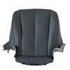 FZJDSD Black Driver Side Bottom Microfiber Leather Replacement Seat Cover
