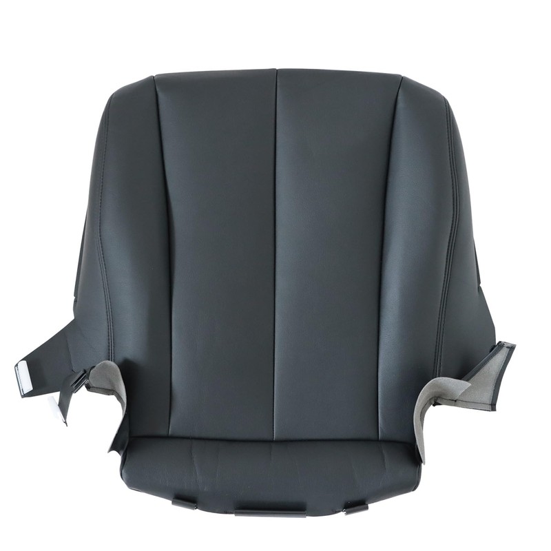 FZJDSD Black Driver Side Bottom Microfiber Leather Replacement Seat Cover