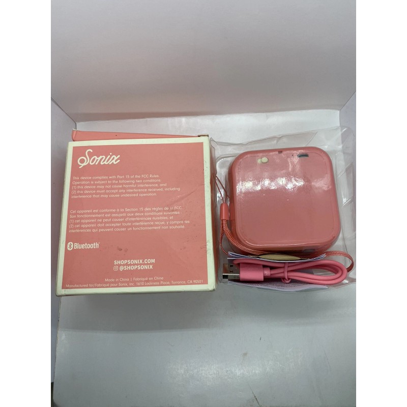 Sonix Bluetooth Speaker • Pink