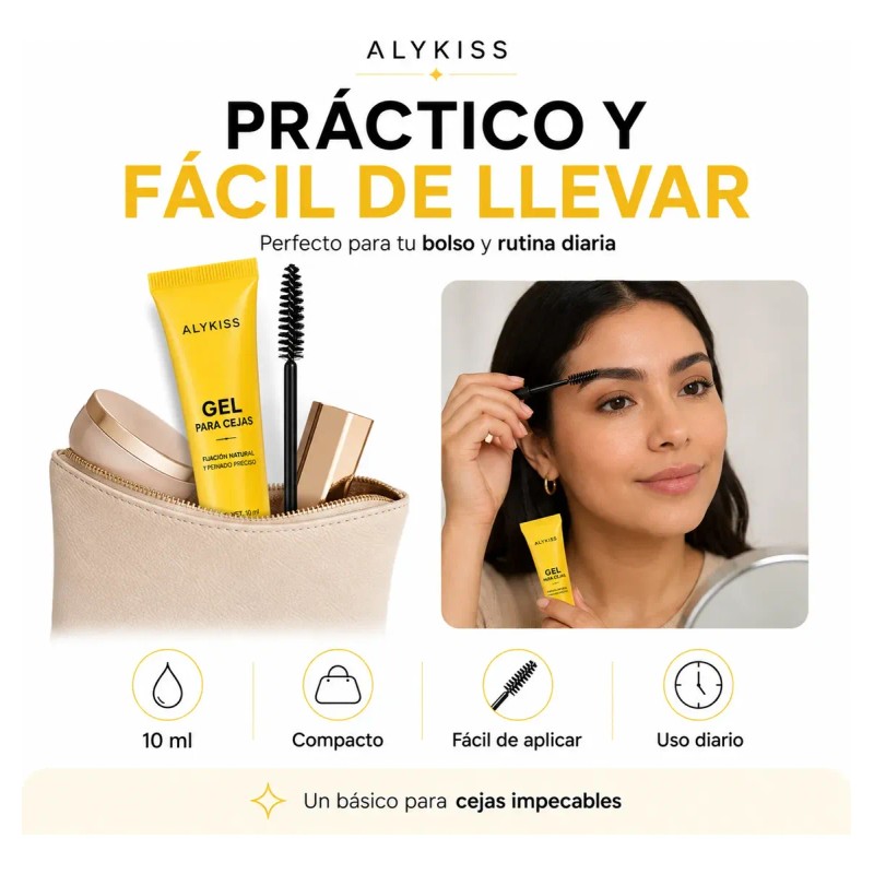 Gel Para Cejas Ceja Guapa Color Transparente Impermeable