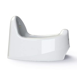 KID WICK Nautilus Potty Training Seat with Splash Guard and High Back Support, Lightweight and Portable for Home Use, Supports Early Learning for Boys and Girls, Easy to Clean, White, 2 pcs - KU020103