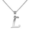 Soul-Cats Fashionable Stainless Steel Letter Chain Pendant A - Z